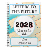 将来の手紙の記憶 ノートブック (正面)