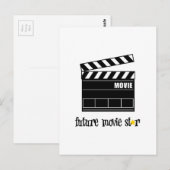 将来の映画スター ポストカード (正面/裏面)