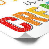 将来の最高の成長マインドを予測する方法 ポスター (角)