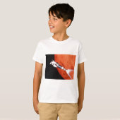 将来の有人火星の軌道上ミッション Tシャツ (正面フル)