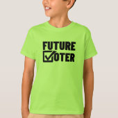将来の有権者 Tシャツ (正面)