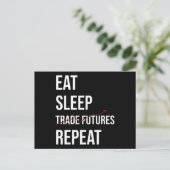 将来の株式市場 ポストカード (スタンド正面)