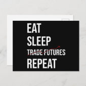 将来の株式市場 ポストカード (正面/裏面)