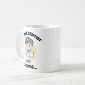 将来の歯医者マグ コーヒーマグカップ (正面左)