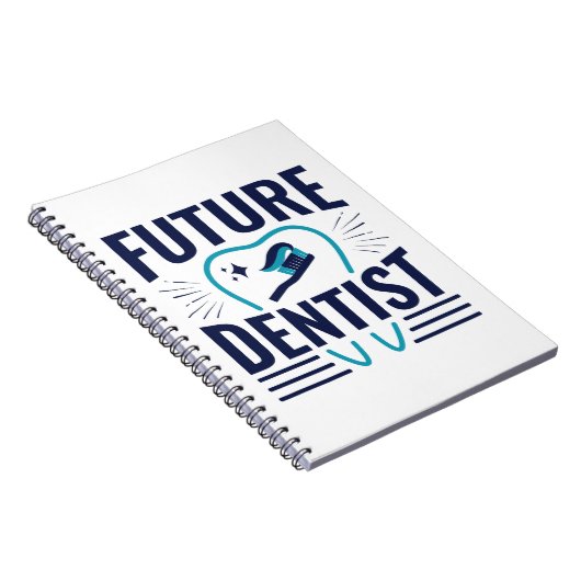 将来の歯科医師歯科学校卒業式 ノートブック (右側)