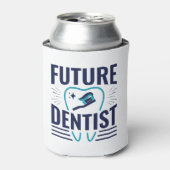 将来の歯科医師歯科学校卒業式 缶クーラー (缶正面)