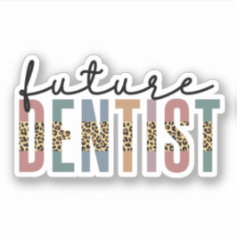 将来の歯科医師歯科学生の歯科医師のトレーニング シール