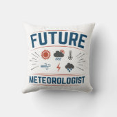 将来の気象学者 クッション (裏面)