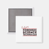 将来の法医科学技術者 マグネット (正面/裏面)