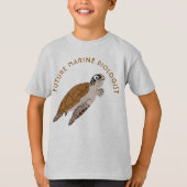 将来の海洋生物学者 Tシャツ (正面)