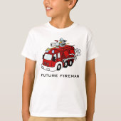 将来の消防士 Tシャツ (正面)