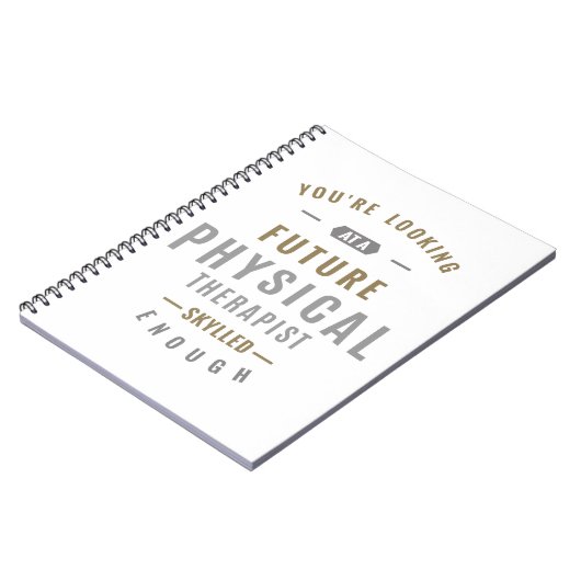 将来の物理セラピストギフトアイディア ノートブック (左側)