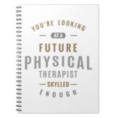将来の物理セラピストギフトアイディア ノートブック (正面)