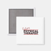 将来の物理セラピスト マグネット (正面/裏面)