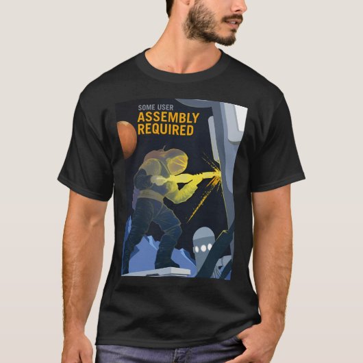 将来の発展に必要な火星と Tシャツ (正面)