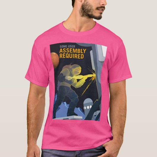 将来の発展に必要な火星と Tシャツ (正面)