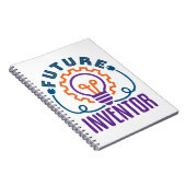 将来の発明家エンジニア科学者 科学 ノートブック (右側)