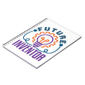 将来の発明家エンジニア科学者 科学 ノートブック (左側)