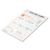 将来の目標プランナー ノートパッド (アングル)