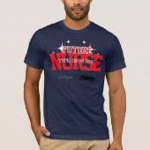 将来の看護師 - 看護師卒業 Tシャツ (正面)