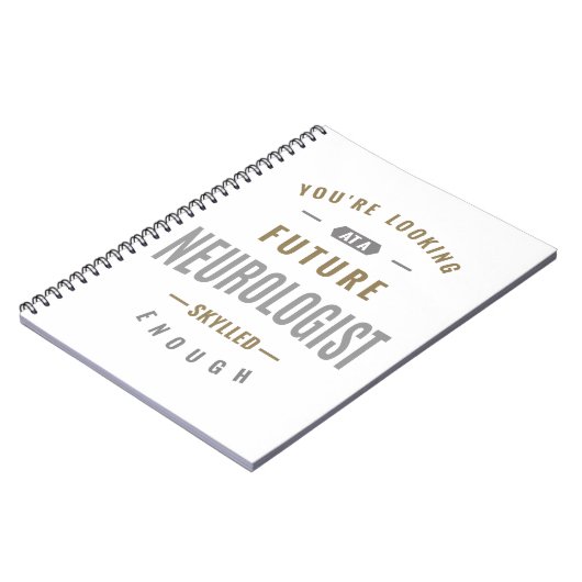 将来の神経科医の贈り物アイディア ノートブック (左側)