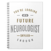 将来の神経科医の贈り物アイディア ノートブック (正面)