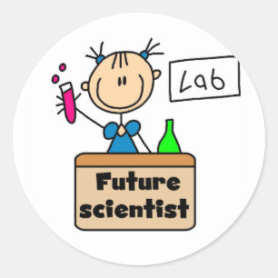 将来の科学者 ラウンドシール