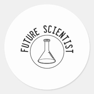 将来の科学者 ラウンドシール