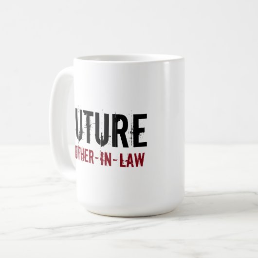 将来の義兄のマグ結婚の贈り物 コーヒーマグカップ (正面左)