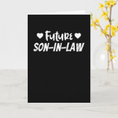 将来の義理の息子 カード (黄色い花)