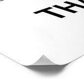 将来の自分が感謝するような今日を過ごそう ポスター (角)