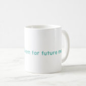 将来の自分 コーヒーマグカップ (正面右)
