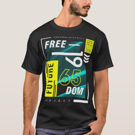 将来の自由 Tシャツ (正面)
