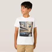 将来の航海：明日を探索 Tシャツ (正面フル)