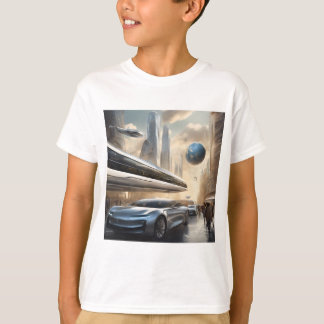 将来の航海:明日を探索 Tシャツ