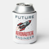 将来の航空技術者 缶クーラー (缶裏面)