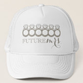 将来の花嫁のためのダイヤモンドエンゲージメントリング キャップ (正面)