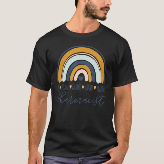 将来の薬剤師薬剤師薬剤師薬理学 Tシャツ (正面)