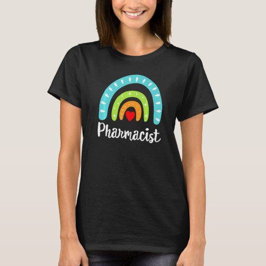将来の薬剤師薬剤師薬剤師薬理学 Tシャツ (正面)