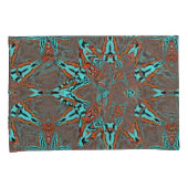 将来の複雑さのフラクタル星 枕カバー (正面右)