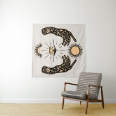 将来の見学/占い師の手のひら読み タペストリー (インサイチュ(横))