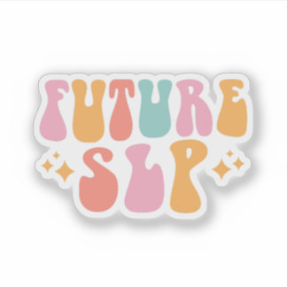 将来の言語聴覚士（SLP）見習い シール