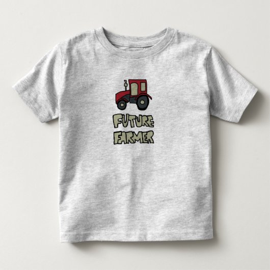 将来の農家 トドラーTシャツ (正面)