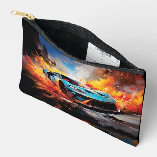 将来の速度 アクセサリーポーチ (見開き)