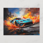 将来の速度 ポストカード (正面)