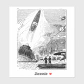 将来の都市 シール (シート)