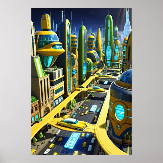 将来の都市 ポスター (正面)