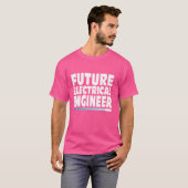 将来の電気技師 Tシャツ (正面フル)