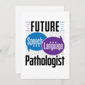 将来の音声言語病理学SLP (正面/裏面)