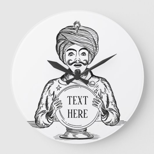 将来の「カスタマイズ文字」  ラージ壁時計 (正面)